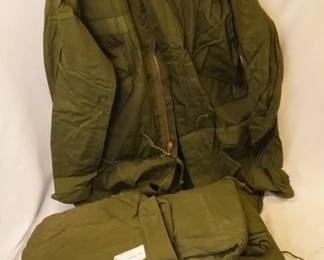 Green Canvas Extreme Cold Parkas several lots to choose from