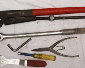 Snap On PWZ3 Heavy Duty adjustable Wrench Breaking