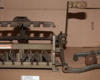 Diamond National Egg Crate carton Maker Assort Handles