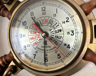 True Legacy Premium - Chadburns Shipwheel Clock