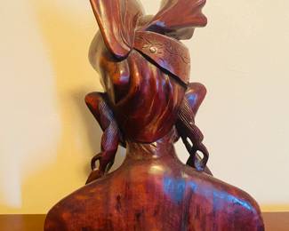 True Legacy Premium - Balinese Wood Carved Man Bust