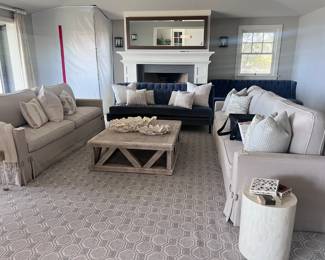 Restoration Hardware living