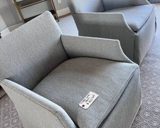 Kravet custom  handmade Swivel chairs