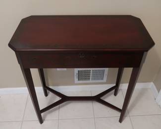 Bombay accent table  W-30”   D-15”   H-31.5