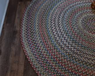 Braided Area Rug 8ft x 60”