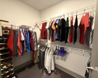 Assorted men's clothing