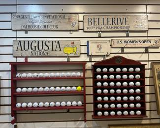 Our client loved golf....