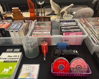 DVD's and CD's
