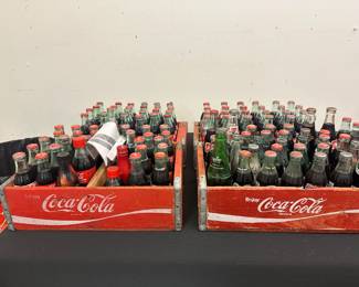 Commemorative Coke bottles 