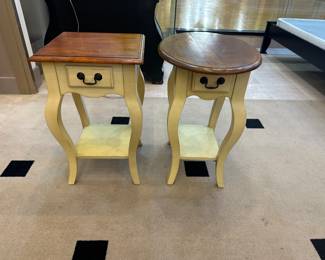 End tables or nightstands