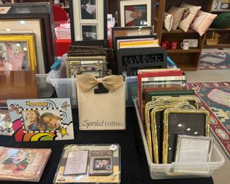Picture frames and photo books