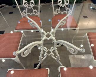 Thought about putting something in the middle of this to decorate, but didn't want to cover how nice it looked...