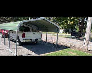 The garage cover will be a bid item starting 10 /07/25 though 10/26/25. The winning will be announced Sunday at the opening of the sale. If the reserve has been met.