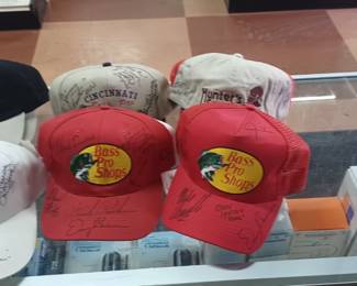 bass pro autograph fighing hats