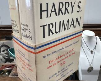 PRESIDENT HARRY S TRUMAN MEMOIRS SIGNED