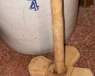 Antique Ceramic Butter Churns