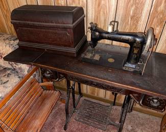 Antique pedal Sewing machine