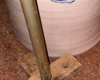 Antique Ceramic Butter Churns