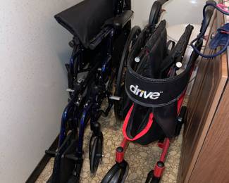 Drive Wheelchair and mobility roller walker
