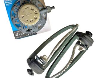 Three Garden Sprinklers