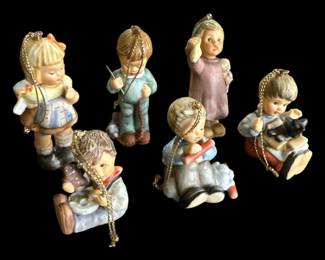 6 Studio Hummel Goebel Christmas