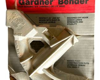 Gardner Conduit Bender 931 Hand Bender