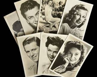 Vintage 1940s Photo Postcards