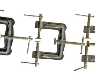 Lot of 3Way Edging CClamps for