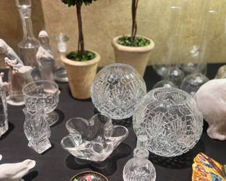 Lladro, Baccarat, Orrefors