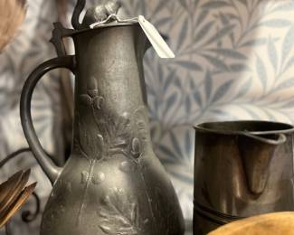 Kayserzinn German pewter pitcher