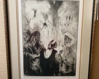 #50 “The Visitor’s Tale” by Gene Kloss

Dry point etching