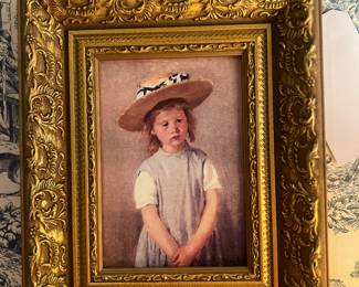#12 “Child in a Straw Hat” by Mary Cassatt
Giclée
