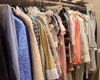 Incredible clothing: Per Se, Carlisle, Leggiadro, Roller Rabbit, Wolford, Victor Costa, Geoffrey Beene, Joan & David, Calvin Klein 