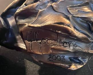 Glenna Goodacre signature on “Lucy”