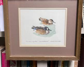 #31 “Blue Wing Teal” by Charles Beckendorf

Signed, numbered print