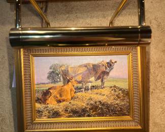 #40 “Grazing Cows” by R. Thompson 