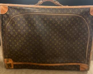 Vintage Louis Vuitton monogram luggage