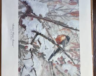 #33 “Robin’s Winter Retreat” by Tom B. Lockhart