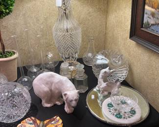 Copenhagen bears, Waterford and Astral crystal