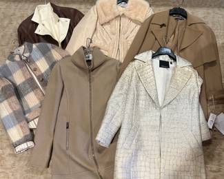 Great coats, these are mostly Geoffrey Beene, Carlisle and Per Se