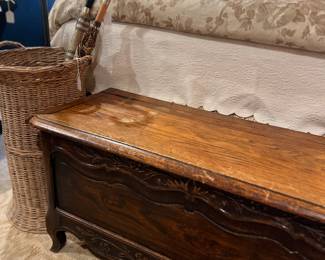 Antique French trunk