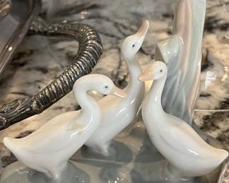 Lladro NAO Three Ducks