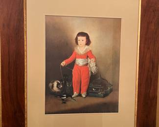 Art Manuel Osorio Print by Francisco de Goya