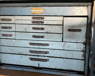 Vtg 1960 Machinist Toolbox