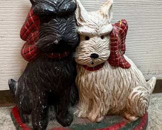Cast Iron Scottie Doorstop
