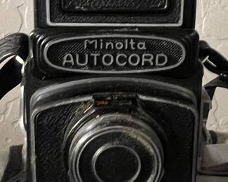 Minolta Autocord Camera