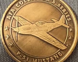 Air Force Assosciation AFA-P-51 Coin