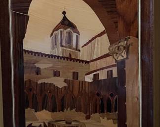 Italian Marquetry Inlaid Wood Sorrento