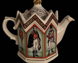 Teapot The Battle of Waterloo 1815