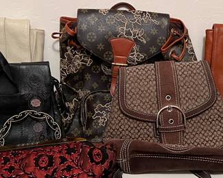 Assorted Vintage and Designer Bags